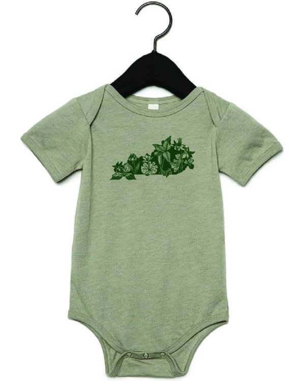 KY Native Wildflower Onesie