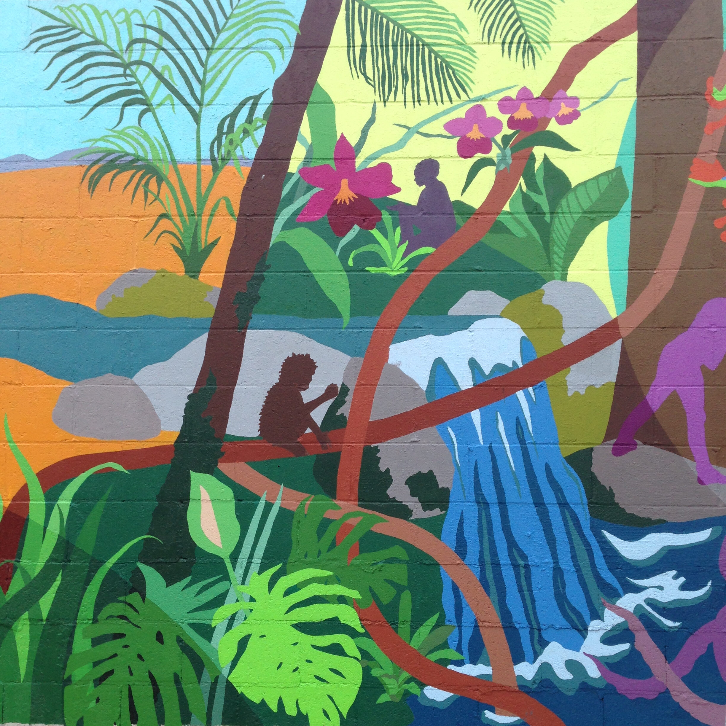 mural jungle